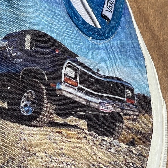 Vans Slip On Dodge Ram Unisex Sneakers W8.5 M6 - Picture 3 of 7